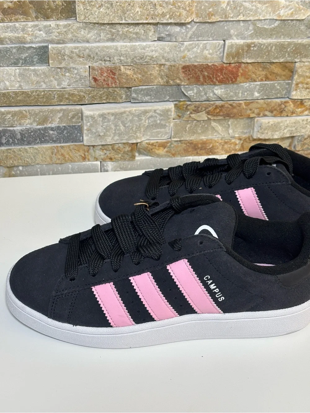 adidas Campus 00s Black Pink Suede Sneakers Y2K Skate Shoes Size 10 NIB
